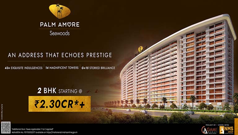 Palm Amore Seawoods - Premium luxury apartments at Palm Beach Road, Navi Mumbai